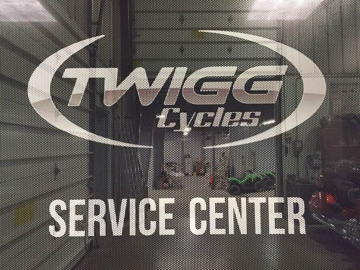 Service Departament of Twigg Cycles, Hagerstown, Maryland